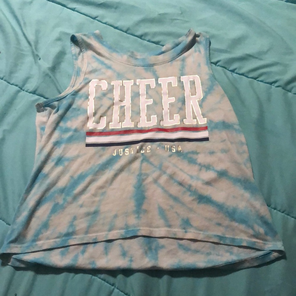 Cheer tye die shirt